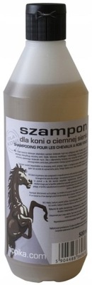 HIPPIKA Szampon dla koni o ciemnej sierści 500ml