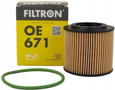 FILTRO ACEITES FILTRON OE671- IBIZA / FABIA / RAPID / ROOMSTER / POLO  