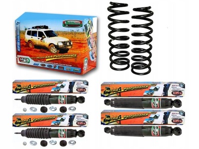 Підвіска амортизатори пружини lift +2'' opel monterey efs фото №1