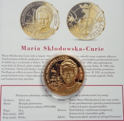 Wielcy Polacy - Maria Skłodowska - Curie