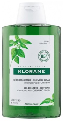 Klorane szampon z organiczną pokrzywą 200ml