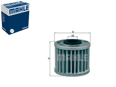 MAHLE ФИЛЬТР МАСЛА KN116