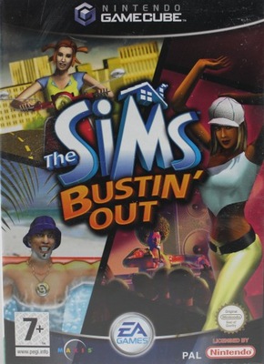 THE SIMS BUSTIN' OUT NINTENDO GAMECUBE