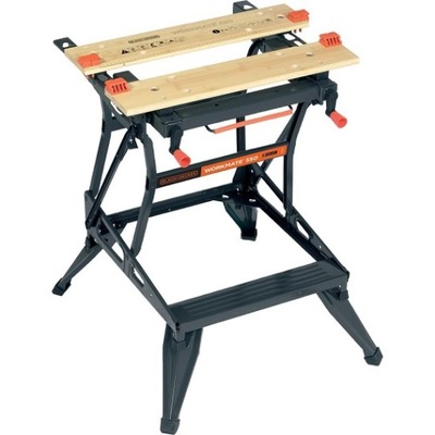 STALAS DARBINIS 2W1, 610×250MM, WORKMATE, BLACK+DECKER [WM550-XJ] 