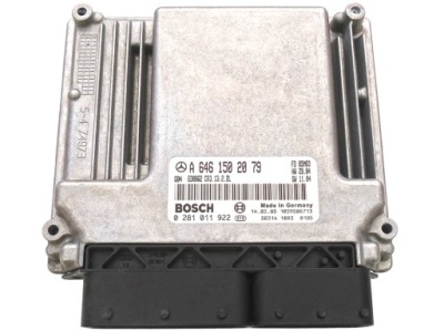 Ecu mercedes e w211 2.2 cdi a6461502079 0281011922 фото №1