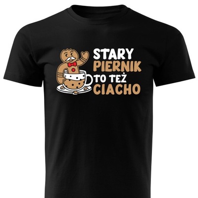 Śmieszna koszulka CIACHO prezent dla MĘŻA TATY