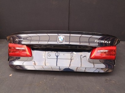 Крышка багажника комплектная спойлер лампы задняя bmw g30 фото №1