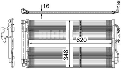 AC652000S/MAH CONDENSER  