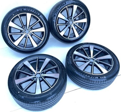 POLESTAR 2 DISCS ALUMINIUM WHEELS TIRES 245/45R19 245/45/19 MICHELIN PRIMACY  