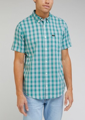 Lee Short Sleeve Button Down- Monaco