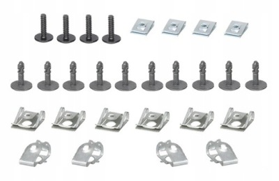 Набор клипсы крепление винт защита двигателя фото №1