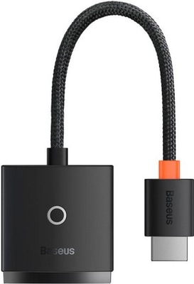 Adapter Baseus Lite Series HDMI - VGA bez audio (czarny)
