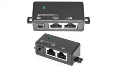 PoE Injector 1x 100Mb/s RJ45, Kostka Extralink 1 Portowy