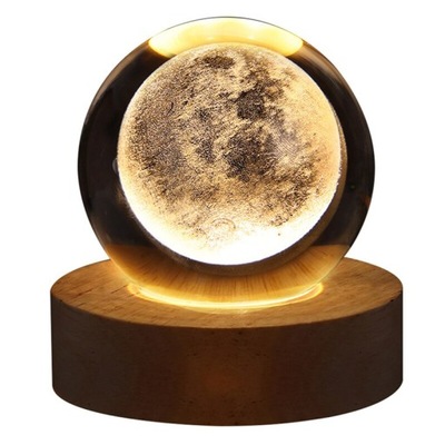 LED Night Light Milky Way Galaxy Solar System Crys