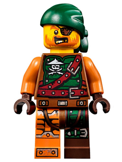 Lego Ninjago njo196 Bucko FIGURKA