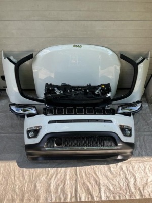 Jeep compass 2018-2021 капот бампер радиатор фото №1