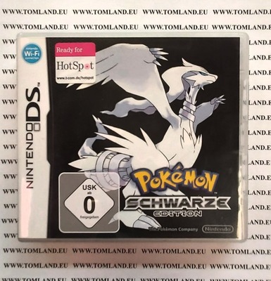 Pokemon Black Edition Nintendo DS 3DS