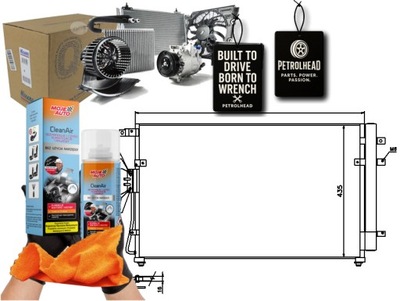 Конденсатор кондиционера kia carnival iii 2.2d/2.9d #petrolhead pro+ kit9 фото №1