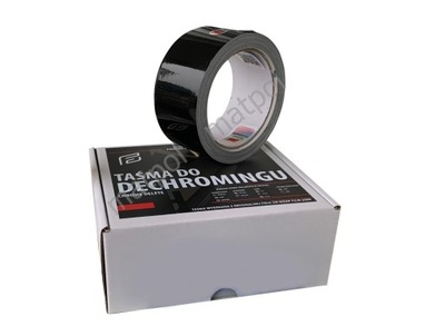 3M FOLIA DECHROMING CZARNY POŁYSK 5cm x 25 metrów