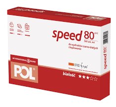 Papier ksero POLSPEED A4 80g - 1 ryza