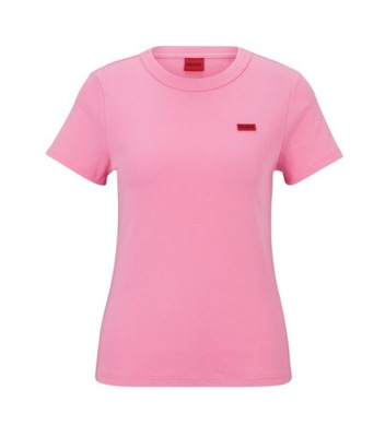 Hugo t-shirt 50489117 671 różowy XL Kolor różowy R