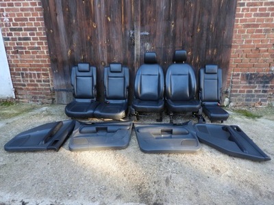 Сиденья обшивки кожа ford c-max mk1 шторка подогрев kpl. = фото №1