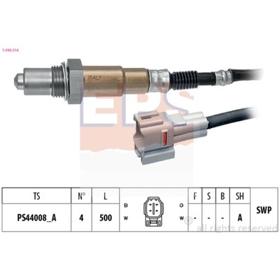 SONDA LAMBDA EPS 1.998.316  