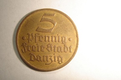 5 fenigów 1932 - Wolne Miasto Gdańsk