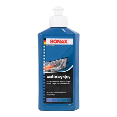 SONAX Wosk koloryzujący SONAX NIEBIESKI 500ml