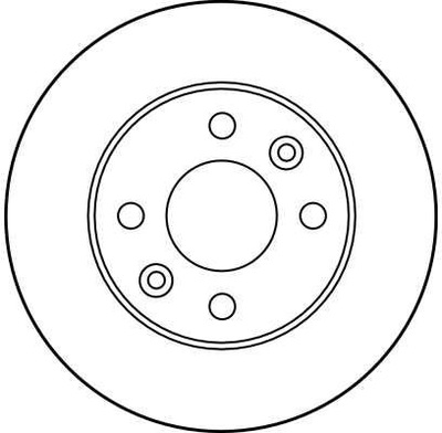 ДИСК HAM. DACIA LOGAN 06- DF1013 TRW TRW DF1013 ДИСК ТОРМОЗНОЙ