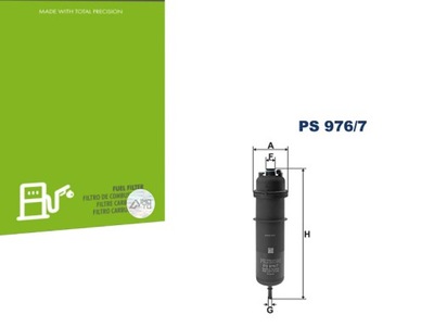 FILTRO COMBUSTIBLES BMW 2 G42 G87 3 G20 G80 G28 3 G21 3 G21 G81 4 G22 G82 4  