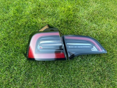 Фара задній задня лівий ліва w кришці  led tesla model 3 przedlift європа фото №1