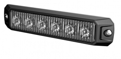 ФАРА STROBO СТРОБОСКОП 7W POMARAŃCZ 6 LED (СВІТЛОДІОД) 12/24V