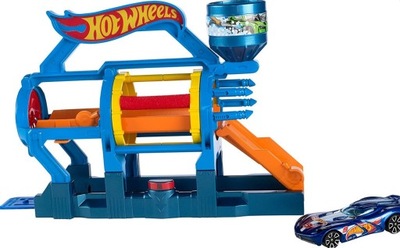 HOT WHEELS TOR zestaw samochodowy TURBO MYJNIA