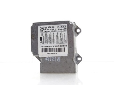 Модуль датчик подушок подушка безпеки audi q7 4l 4l0959655 фото №1