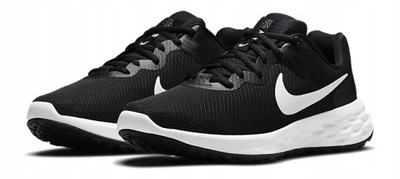 Buty sportowe Nike Revolution 6 NN DC3728-003 czarne białe rozmiar 40