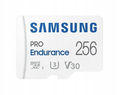 KARTA PAMIĘCI SAMSUNG 256GB PRO Endurance micro SD