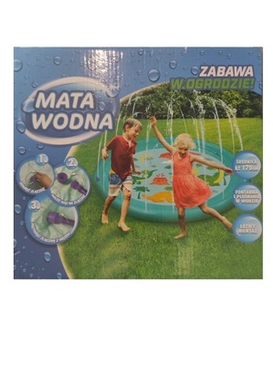 MATA WODNA ZWIERZĄTKA zabawa w ogrodzie 170 cm