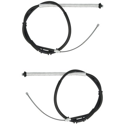 2x трос тормоза ручного fiat grande punto evo фото №1