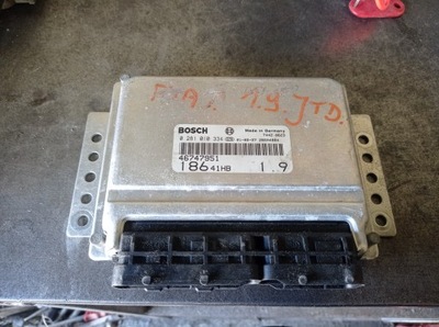 Fiat multipla - бортовий комп'ютер 46747951 фото №1