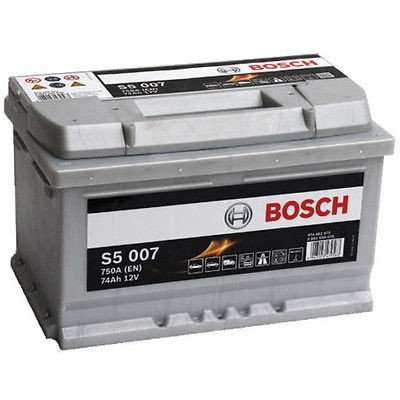 АККУМУЛЯТОР BOSCH SILVER S5007 74 AH 750A