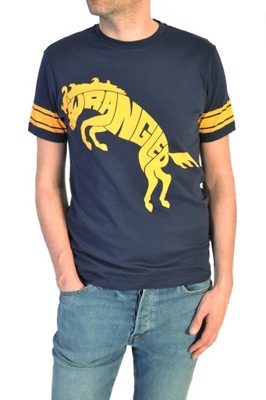 WRANGLER B&Y RUGBY TEE NAVY T-SHIRT MĘSKI S