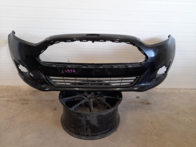 Бампер передній ford fiesta mk7 рестайлінг фото №1