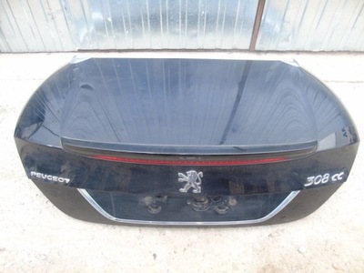 Peugeot 308 cc t7 крышка багажника задняя задняя задняя фото №1