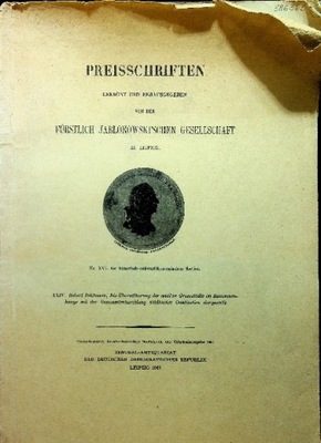 Preisschriften gekront und herausgegeben Praca Zbiorowa