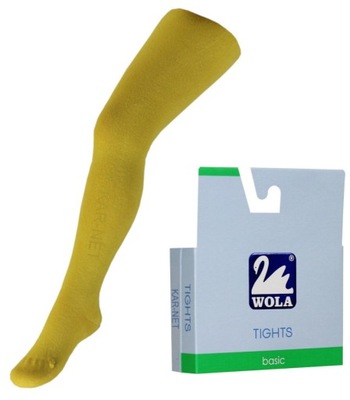 Rajstopy Wola 92-98 gładkie Yellow A54