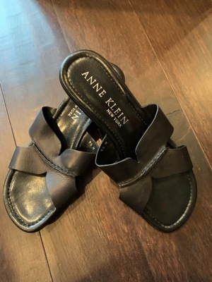 ANNE KLEiN buty, klapki letnie 38,5 nowe USA