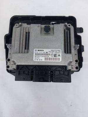 Бортовой компьютер двигателя peugeot 208 i 12-15r eu фото №1