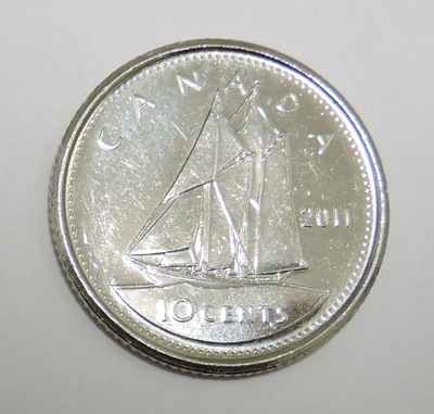 KANADA 10 cents 2011