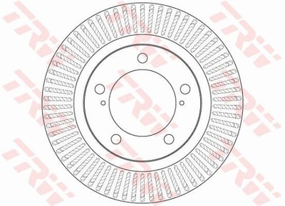 TRW DF6239S ДИСК ТОРМОЗНОЙ